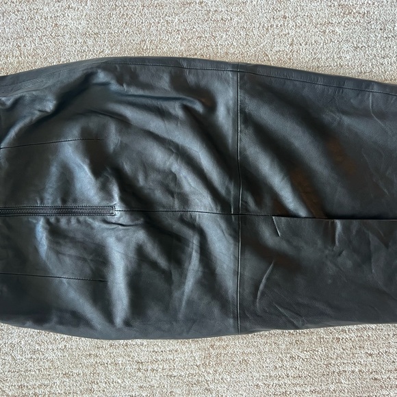 ESPRIT Lambskin Leather Skirt - Picture 4 of 5
